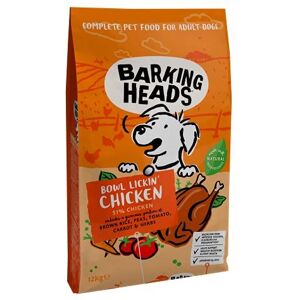 Barking Heads Bowl Lickin' Chicken Dry Dog Food 12kg - 100% Natural Chicken, Dig Barking Heads Bowl Lickin' Chicken Dry Dog Food 12kg - 100% Natural Chicken, Dig