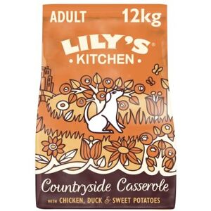 Lily's Kitchen Natural Adult Dry Dog Food Chicken & Duck Grain-Free Recipe 12kg Lily's Kitchen Natural Adult Dry Dog Food Chicken & Duck Grain-Free Recipe 12kg