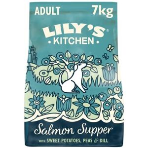 Lily's Kitchen Salmon Supper - Grain Free Adult Dry Dog Food (7 kg) (package may Lily's Kitchen Salmon Supper - Grain Free Adult Dry Dog Food (7 kg) (package may