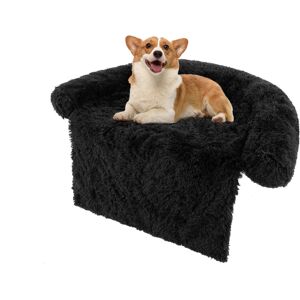 Costway Plush Calming Dog Couch Bed Dog Sofa Bed Anti-Slip Bottom With Washable Cover Costway Plush Calming Dog Couch Bed Dog Sofa Bed Anti-Slip Bottom With Washable Cover