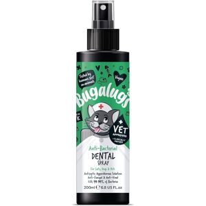 BUGALUGS Cat Teeth Cleaning Spray & Plaque Remover 200ml - Natural Cat Teeth Cle BUGALUGS Cat Teeth Cleaning Spray & Plaque Remover 200ml - Natural Cat Teeth Cle