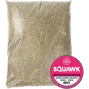 SQUAWK Sunflower Hearts - Bakery Grade Seed Kernels Bird Food 5kg SQUAWK Sunflower Hearts - Bakery Grade Seed Kernels Bird Food 5kg