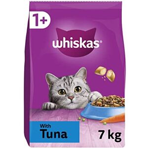 Whiskas 1+ Tuna 7kg Bag, Adult Cat Dry Food - Pack may vary Whiskas 1+ Tuna 7kg Bag, Adult Cat Dry Food - Pack may vary
