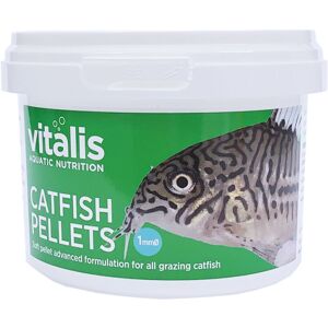 Vitalis Aquatic Nutrition (140g) Vitalis Tropical Catfish Pellet Extra Small Fresh Water 1mm Fish Food Vitalis Aquatic Nutrition (140g) Vitalis Tropical Catfish Pellet Extra Small Fresh Water 1mm Fish Food