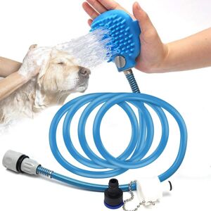 Unbranded Dog Shower Sprayer Dog Bathing Tool Adjustable Handheld Brush and Wipes 2 in 1 - Unbranded Dog Shower Sprayer Dog Bathing Tool Adjustable Handheld Brush and Wipes 2 in 1 -