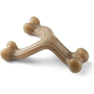 Nylabone Maximum Strength Tough Extreme Gourmet Wishbone Dog Chew Toy, Infused with Extra Nylabone Maximum Strength Tough Extreme Gourmet Wishbone Dog Chew Toy, Infused with Extra
