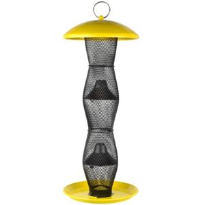 Supa Large Wild Bird Niger Seed Feeder With Tray Is Designed to Attract many differen Supa Large Wild Bird Niger Seed Feeder With Tray Is Designed to Attract many differen