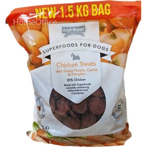 1.5Kg Irish Rover Dog Treats Chicken Meat Treats Chicken Sweet Potato 1.5Kg Irish Rover Dog Treats Chicken Meat Treats Chicken Sweet Potato