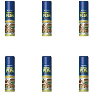 Pestshield Household Flea Spray 200ml - Pack of 6 - Fast-Acting Indoor Flea & Pe Pestshield Household Flea Spray 200ml - Pack of 6 - Fast-Acting Indoor Flea & Pe