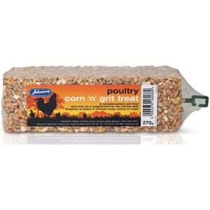 Johnson's Veterinary Jvp Poultry Corn & Grit Bar 270g Johnson's Veterinary Jvp Poultry Corn & Grit Bar 270g