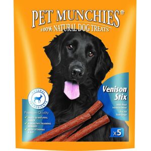 Pet Munchies Venison Stix 50g (Pack of 10) Pet Munchies Venison Stix 50g (Pack of 10)