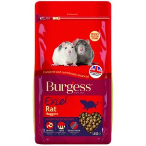 Burgess Excel Rat Nuggets 1.5kg Burgess Excel Rat Nuggets 1.5kg