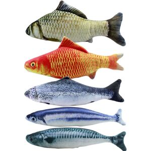 Tlily 5PCS Catnip Fish Toys for Cat 20Cm Cat Toys Cat Fish Pillow Cat Catnip Toys Tlily 5PCS Catnip Fish Toys for Cat 20Cm Cat Toys Cat Fish Pillow Cat Catnip Toys