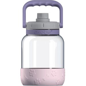 Asobu Tritan Water Bottle with Dog Bowl Pink 1.5 Litre Asobu Tritan Water Bottle with Dog Bowl Pink 1.5 Litre