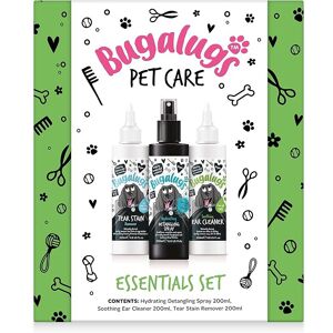 Bugalugs Spa Gift Set For Dogs With Ear Cleaner, Detangle Spray & Eye Wash, Dog Bugalugs Spa Gift Set For Dogs With Ear Cleaner, Detangle Spray & Eye Wash, Dog