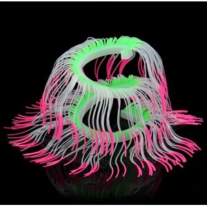 GreenZech (Pink) Aquarium Fish Tank Waterplant Decor Glowing Sea Anemone Coral Plant Ornam GreenZech (Pink) Aquarium Fish Tank Waterplant Decor Glowing Sea Anemone Coral Plant Ornam