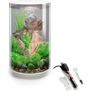 biOrb Tube 30L White Aquarium with MCR LED Lighting and Heater Pack biOrb Tube 30L White Aquarium with MCR LED Lighting and Heater Pack