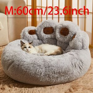 MDSRJONE (grey, M) Calming Donut Dog Bed - Soft Faux Fur Cat Bed - Machine Washable MDSRJONE (grey, M) Calming Donut Dog Bed - Soft Faux Fur Cat Bed - Machine Washable