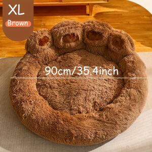 MDSRJONE (Brown, XL) Calming Donut Dog Bed - Soft Faux Fur Cat Bed - Machine Washable MDSRJONE (Brown, XL) Calming Donut Dog Bed - Soft Faux Fur Cat Bed - Machine Washable