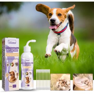 MDSRJONE (1PC) Pet Cat Dog Ear Drops For Infections Control Yeast Itching Wax Ear Mites C MDSRJONE (1PC) Pet Cat Dog Ear Drops For Infections Control Yeast Itching Wax Ear Mites C