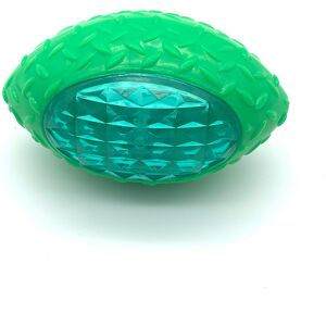 RYWOLT (Green) Dog Ball Rugby Vocal Flash Pet Toy Rubber Interactive Teeth Cleaning Gri RYWOLT (Green) Dog Ball Rugby Vocal Flash Pet Toy Rubber Interactive Teeth Cleaning Gri