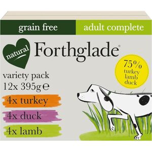 Forthglade Complete Natural Wet Dog Food Grain Free with vegetables Variety Pack Forthglade Complete Natural Wet Dog Food Grain Free with vegetables Variety Pack