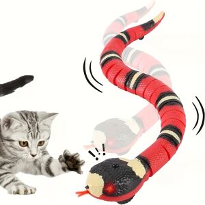 MDSRJONE (Cat Cat) Cat Toys Snake Interactive, Realistic Simulation Smart Sensing Snake T MDSRJONE (Cat Cat) Cat Toys Snake Interactive, Realistic Simulation Smart Sensing Snake T