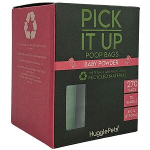 (15 Rolls (270pk)) HugglePets Pick It Up Baby Powder Dog Poop Bags (15 Rolls (270pk)) HugglePets Pick It Up Baby Powder Dog Poop Bags