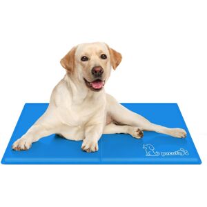 Pecute Dog Cooling Mat Medium 65x50cm, Durable Pet Cool Mat Non-Toxic Gel Self Cooling Pecute Dog Cooling Mat Medium 65x50cm, Durable Pet Cool Mat Non-Toxic Gel Self Cooling