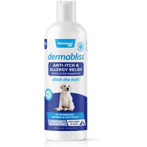 Vetnique Labs Dermabliss Anti Itch & Allergy Relief Medicated Dog Shampoo for Allergies and It Vetnique Labs Dermabliss Anti Itch & Allergy Relief Medicated Dog Shampoo for Allergies and It
