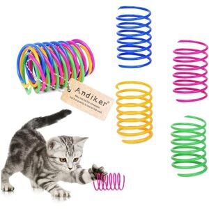 Andiker Store Andiker Cat Spring 12pcs Cat Interactive Toy to Kill Time and Keep Fit Colorful Andiker Store Andiker Cat Spring 12pcs Cat Interactive Toy to Kill Time and Keep Fit Colorful