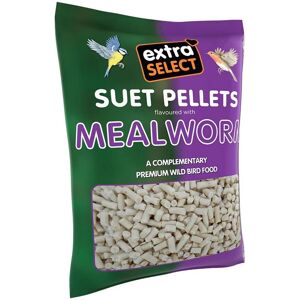 Extra Select Store EXTRA SELECT Mealworm High Energy Suet Pellets Wild Bird Food - Protein, Fat Ric Extra Select Store EXTRA SELECT Mealworm High Energy Suet Pellets Wild Bird Food - Protein, Fat Ric
