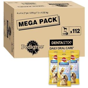 Pedigree DentaStix 112 Sticks - Dog Dental Chews for Large Dogs Pedigree DentaStix 112 Sticks - Dog Dental Chews for Large Dogs