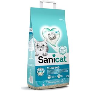 Sanicat - Clumping Cat Litter with Marseille Soap scent Made of natural minerals with Sanicat - Clumping Cat Litter with Marseille Soap scent Made of natural minerals with