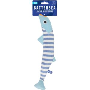 Rosewood Battersea Catnip Kicker Fish (Stripe), Catnip Toy, Cat Fish Toy, For Cats and Ki Rosewood Battersea Catnip Kicker Fish (Stripe), Catnip Toy, Cat Fish Toy, For Cats and Ki