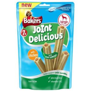 Bakers Joint Delicious Large Dog Treats Chicken 7 per pack (PACK OF 6) Bakers Joint Delicious Large Dog Treats Chicken 7 per pack (PACK OF 6)