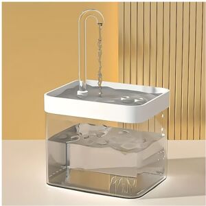 XYLFLY (White) 1.5L Cat Water Fountain USB Power Pet Water Dispenser Cat Drinking Fount XYLFLY (White) 1.5L Cat Water Fountain USB Power Pet Water Dispenser Cat Drinking Fount