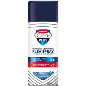 Bob Martin Clear Plus Flea Spray Treatment for the Home - Kills Fleas, Ticks and Bob Martin Clear Plus Flea Spray Treatment for the Home - Kills Fleas, Ticks and