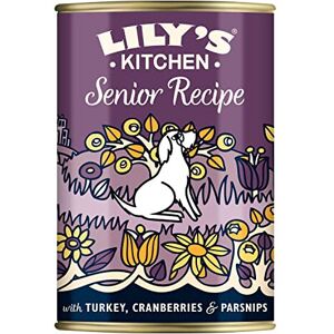 Lily's Kitchen Senior Recipe with Turkey - Natural Complete Adult Wet Dog Food, Lily's Kitchen Senior Recipe with Turkey - Natural Complete Adult Wet Dog Food,