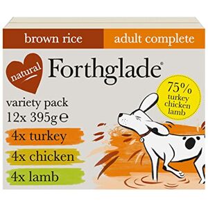 Forthglade Complete Natural Wet Dog Food - Brown Rice & Vegetables Variety Pack Forthglade Complete Natural Wet Dog Food - Brown Rice & Vegetables Variety Pack