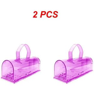 Unbranded (Style D 2pcs) 1~4PCS Plastic Mouse Trap Live Catcher Reusable Kids Pets Safe Pe Unbranded (Style D 2pcs) 1~4PCS Plastic Mouse Trap Live Catcher Reusable Kids Pets Safe Pe