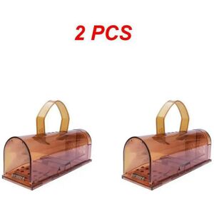Unbranded (Style A 2pcs) 1~4PCS Plastic Mouse Trap Live Catcher Reusable Kids Pets Safe Pe Unbranded (Style A 2pcs) 1~4PCS Plastic Mouse Trap Live Catcher Reusable Kids Pets Safe Pe
