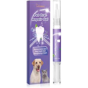 FLEMYE (3ml*1pcs) Pet Oral Repair Gel Deep Cleans Dogs And Cats Teeth Stains Oral Clean FLEMYE (3ml*1pcs) Pet Oral Repair Gel Deep Cleans Dogs And Cats Teeth Stains Oral Clean