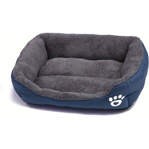 YETP STAR (navy blue, S (44.96X29.97cm)) Plush Dog Bed in Multiple Sizes - Soft Polyester YETP STAR (navy blue, S (44.96X29.97cm)) Plush Dog Bed in Multiple Sizes - Soft Polyester