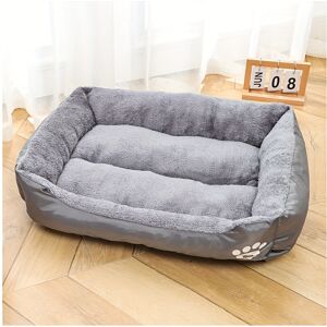 YETP STAR (grey, S (44.96X29.97cm)) Plush Dog Bed in Multiple Sizes - Soft Polyester Fiber YETP STAR (grey, S (44.96X29.97cm)) Plush Dog Bed in Multiple Sizes - Soft Polyester Fiber