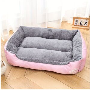 YETP STAR (Pink, L (64.77X49.78cm)) Plush Dog Bed in Multiple Sizes - Soft Polyester Fiber YETP STAR (Pink, L (64.77X49.78cm)) Plush Dog Bed in Multiple Sizes - Soft Polyester Fiber