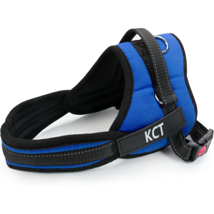(Blue Harness, Large (L)) KCT No Pull Padded Dog Harnesses Red/Black/Blue (Blue Harness, Large (L)) KCT No Pull Padded Dog Harnesses Red/Black/Blue