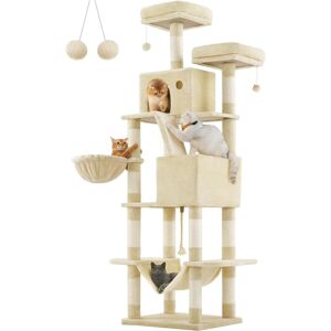 Pricenet 206 cm High Cat Tree with Multiple Levels and Hammock Pricenet 206 cm High Cat Tree with Multiple Levels and Hammock