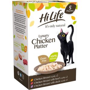 HiLife it's only natural - Wet Cat Food - The Luxury Chicken Platter in Jelly C HiLife it's only natural - Wet Cat Food - The Luxury Chicken Platter in Jelly C