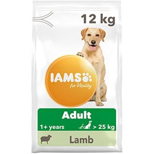 IAMS Complete Dry Dog Food for Adult 1+ Large Breeds with Lamb 12 kg IAMS Complete Dry Dog Food for Adult 1+ Large Breeds with Lamb 12 kg
